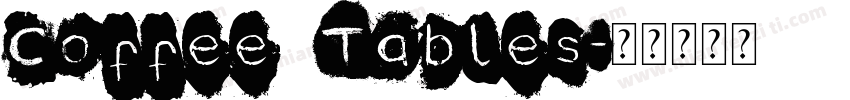 Coffee Tables字体转换